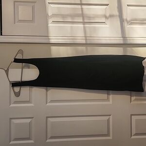 Express Black Asymmetrical Dress